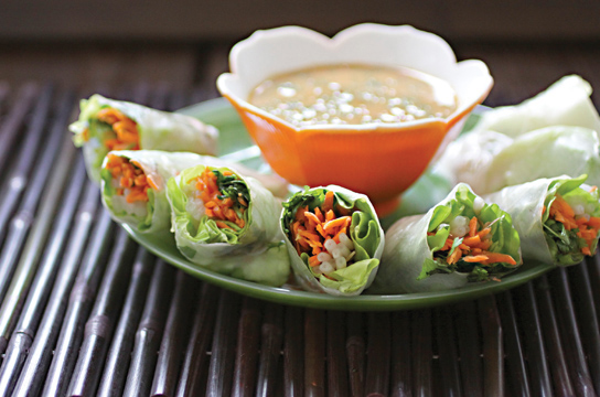 Asian spring roll recipe