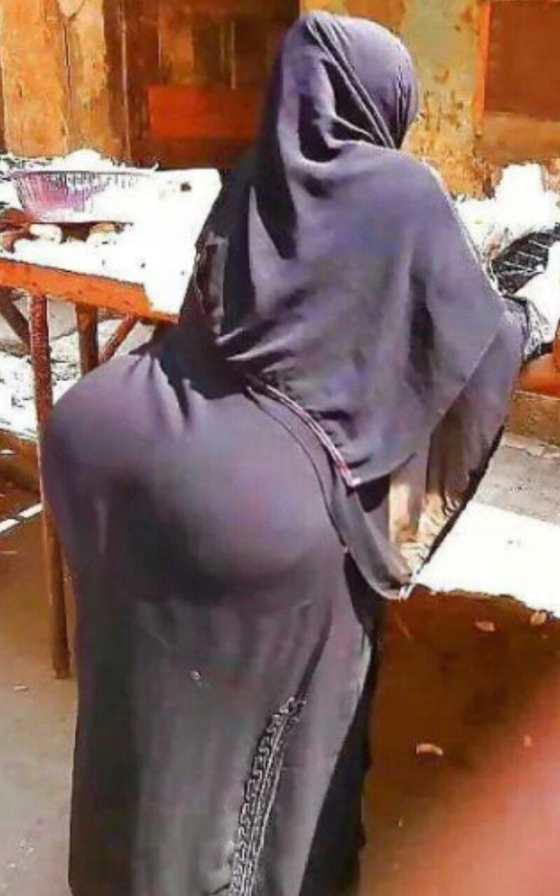 Big ass hijab booty photo sex