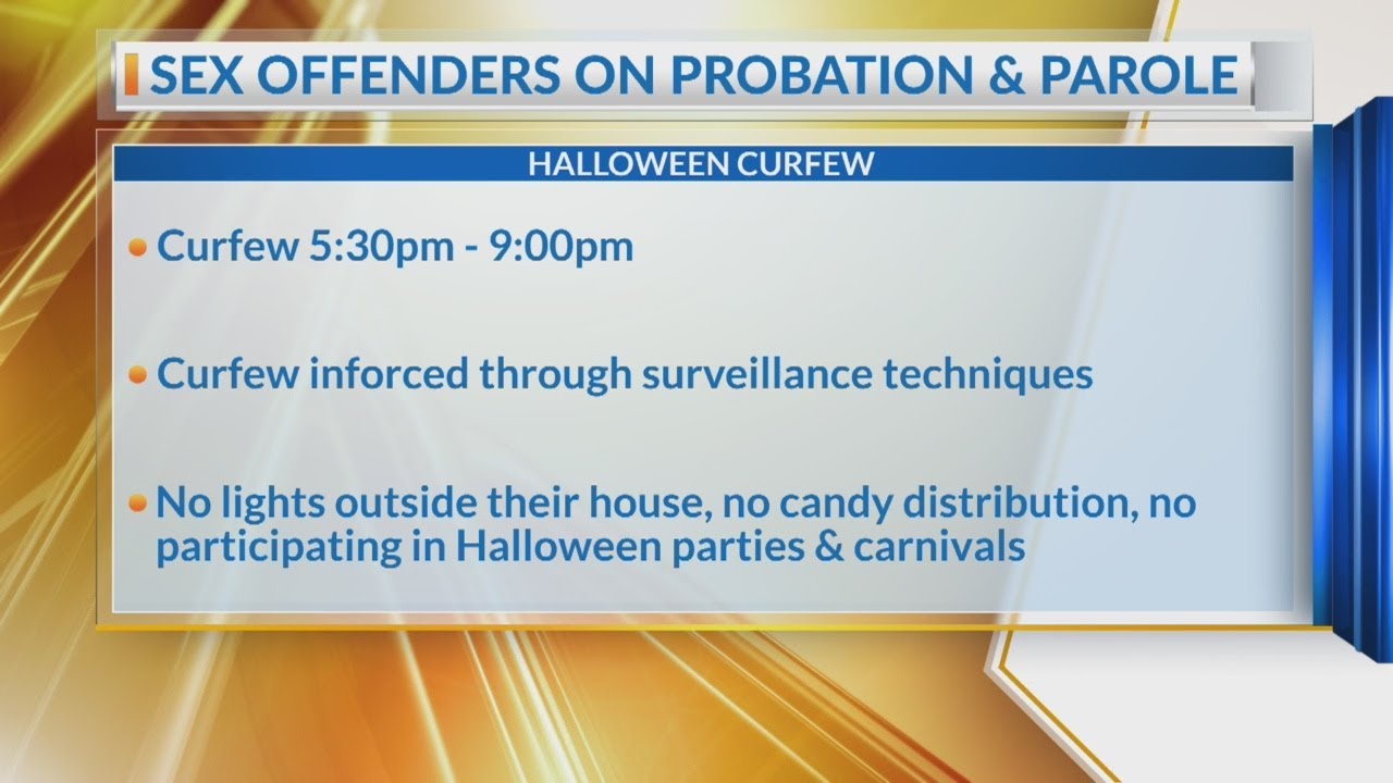 Sex offenders halloween curfew