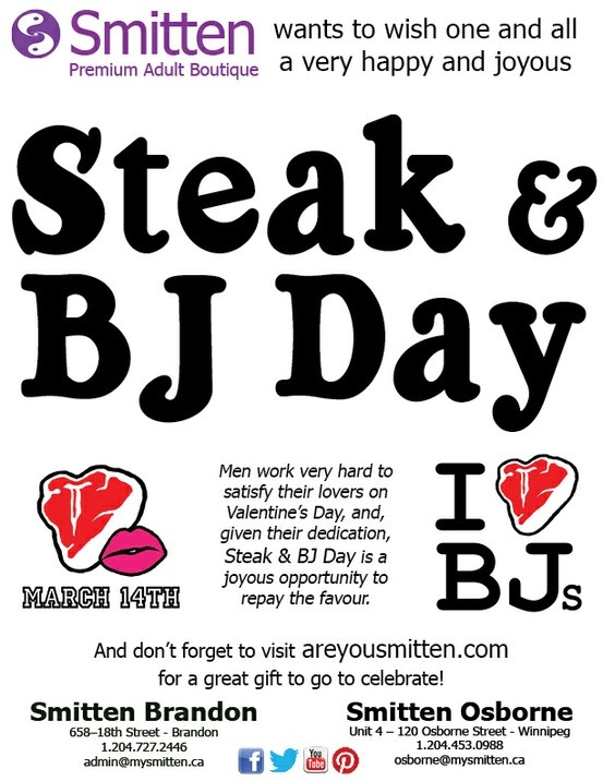 International steak and blow job day