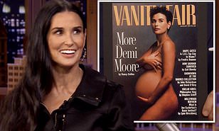 Demi moore pregnant vanity fair cover
