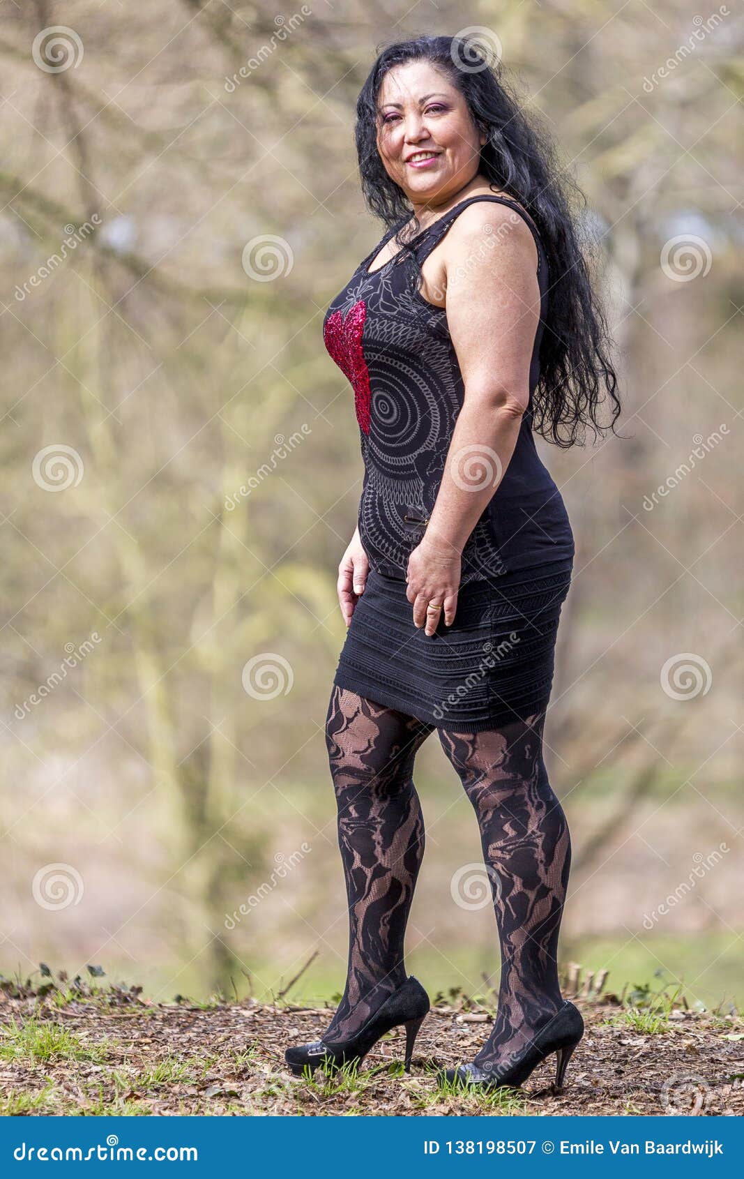 Woman sexy stocking mature