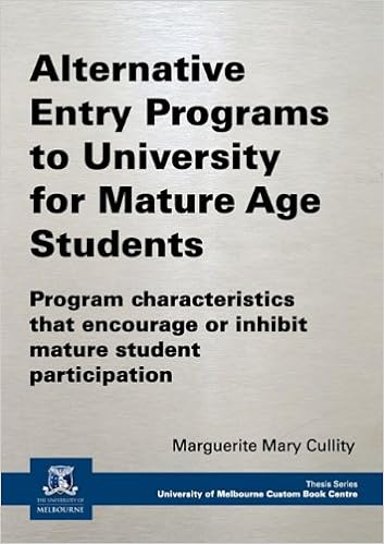 Mature age entry student