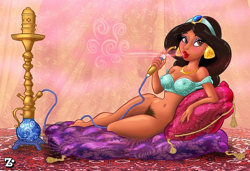 Cartoon princess jasmine nude
