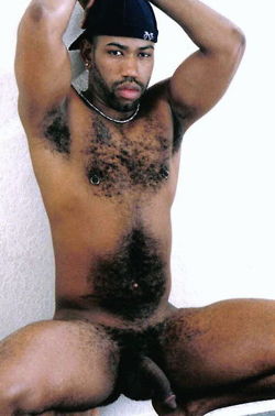 Hairy black boys naked