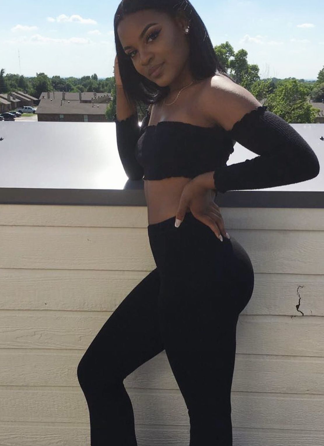 Slim thick beautiful black women