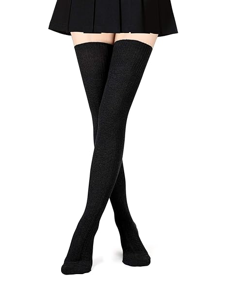 Thigh stockings black high