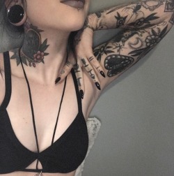 Girls tattoos tumblr with black