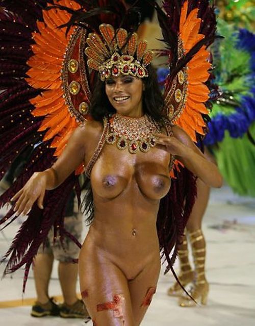 Totally naked brazilian women