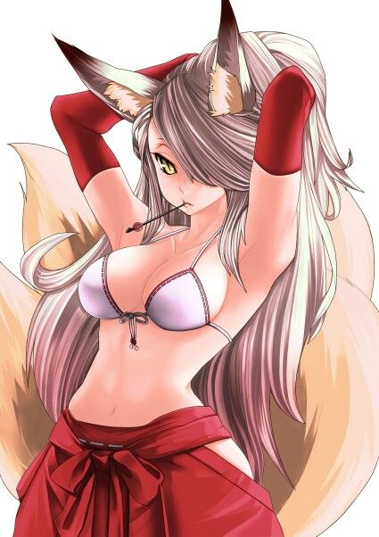 Anime fox girl porn gif