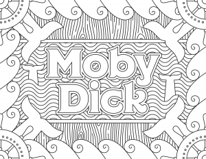 Moby dick coloring sheets