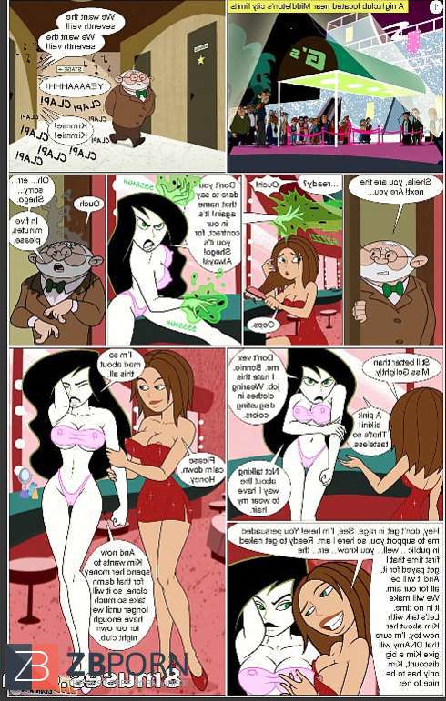 Cartoon comic porn kim possible