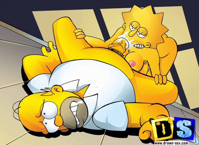 Homer porn lisa comic
