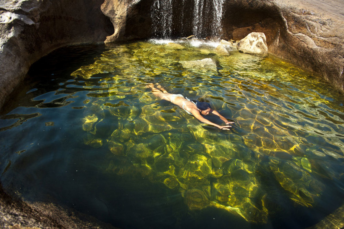Skinny dipping swimming holes