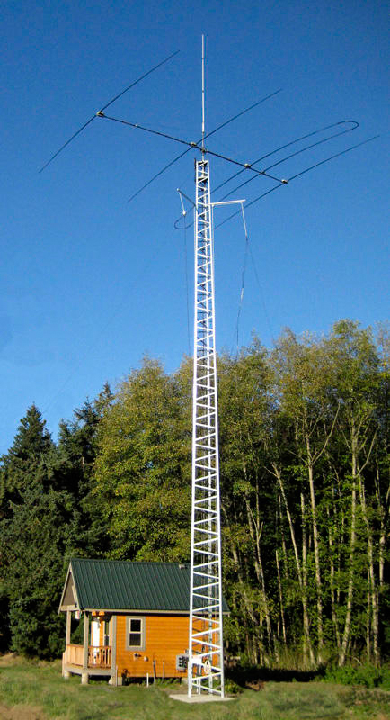 Ham radio antenna towers
