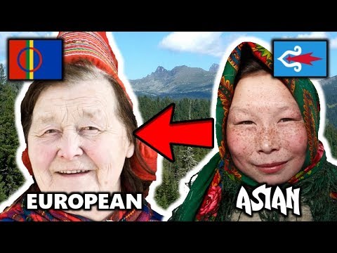 Asian genes in slavics