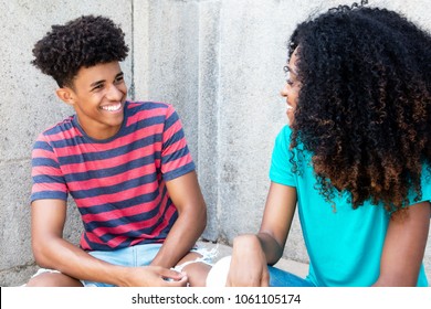 Young american teen couple celebrit
