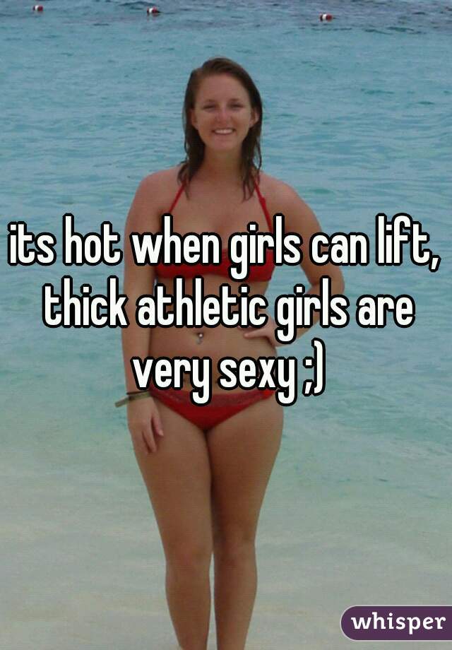 Thick athletic teen girl