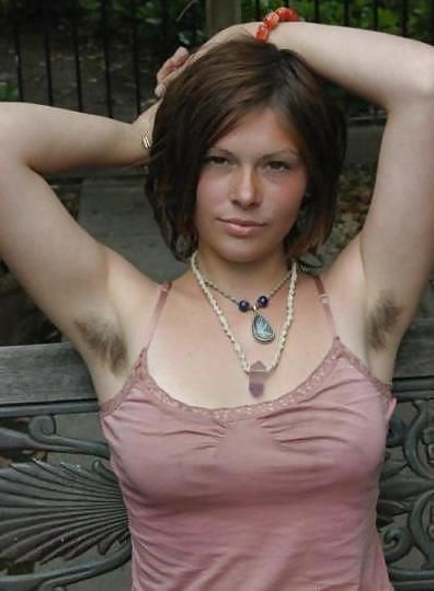 Flat chested girl hairy pits