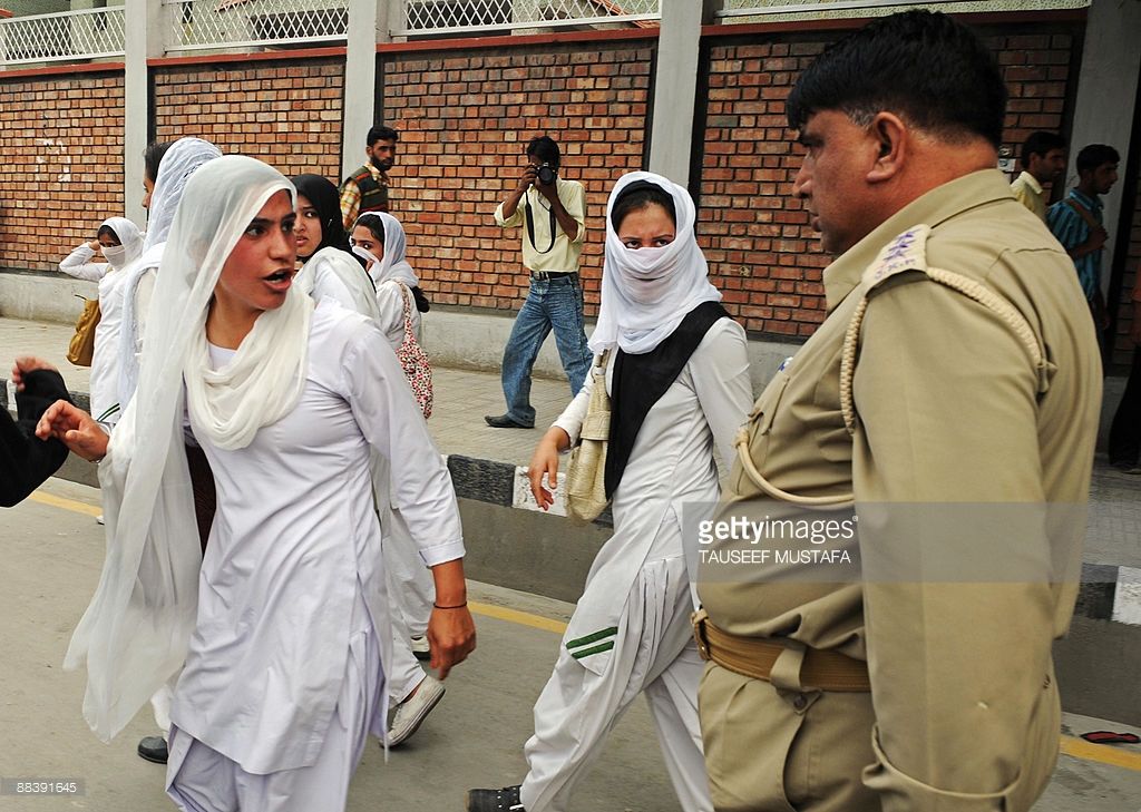 Kashmir college girls