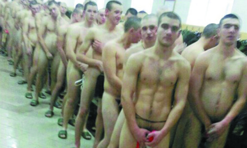 Army boy nude physical