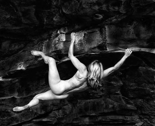 Nude rock climbing naked girls