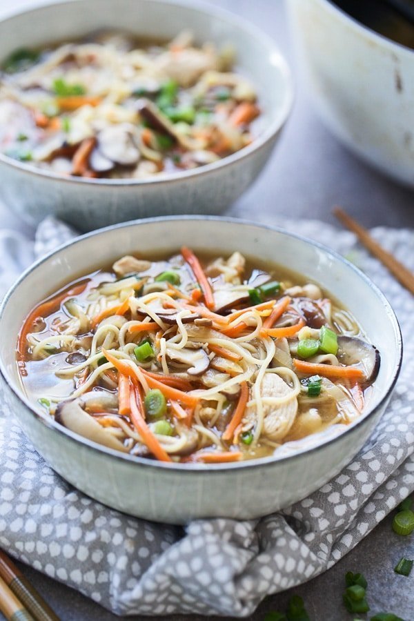 Asian chicken noodle soup recipes