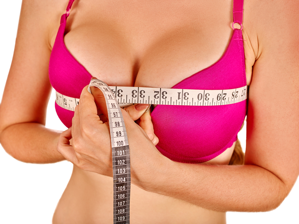 What size implants breast