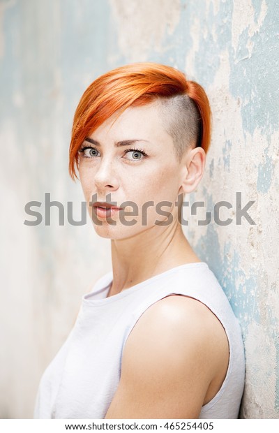 Red head shaved free