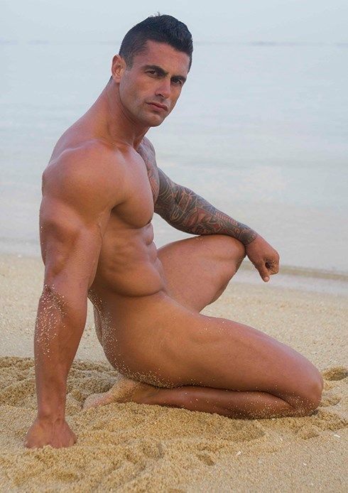 Nude beach men boys naked