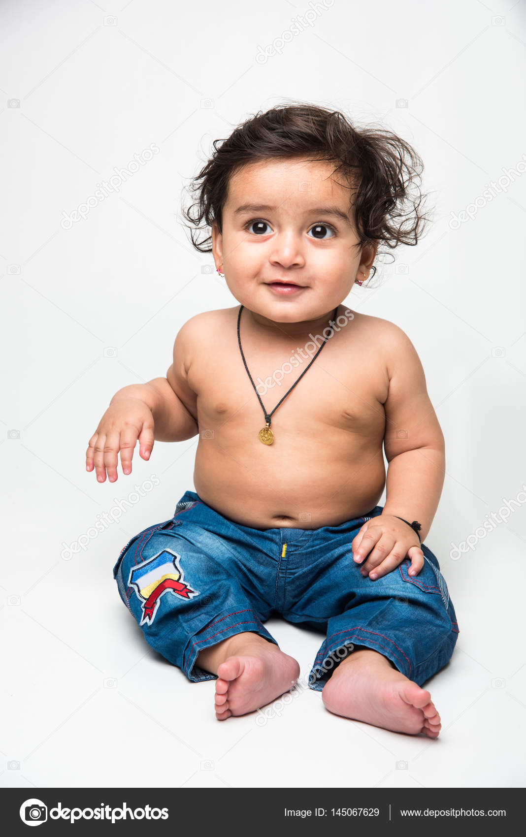 Naked toddler indian girl