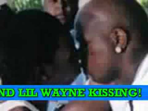 Lil wayne and birdman kissing