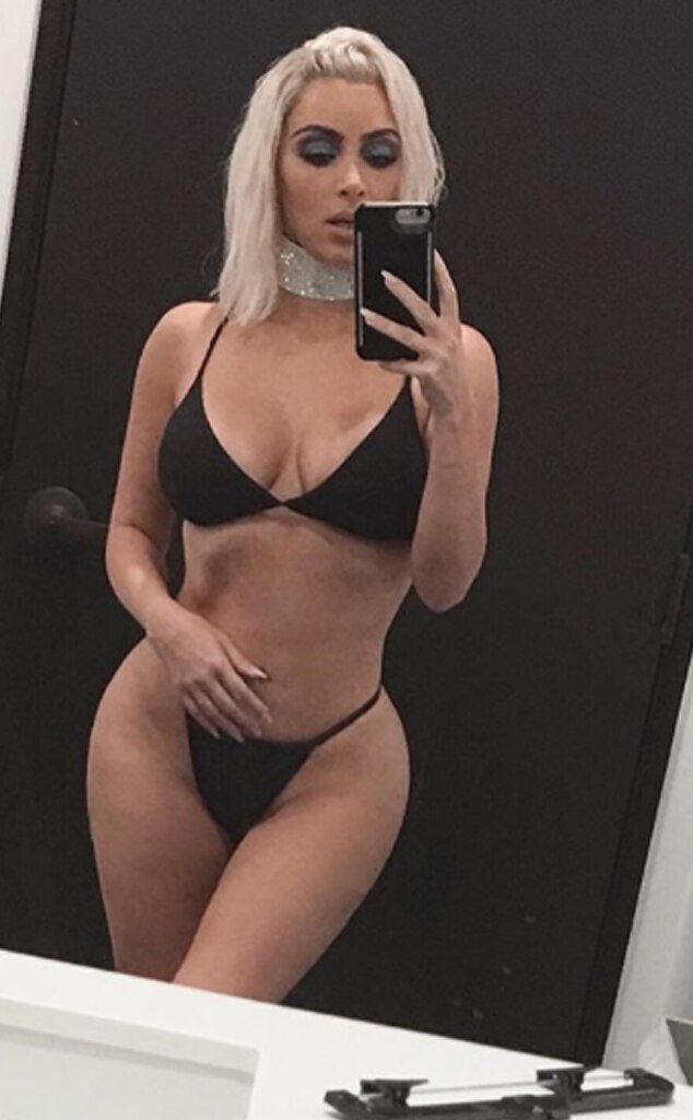 Kim kardashian selfie bathing suit