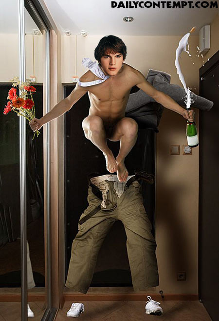 Ashton kutcher naked pic