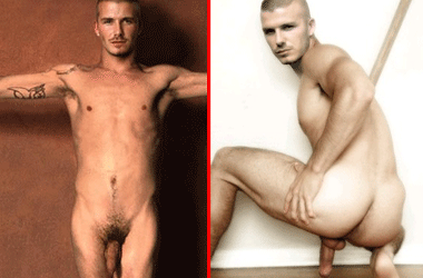 David beckham nude naked