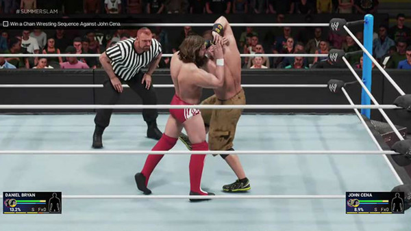 Wrestler remove thumb