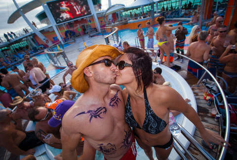 Swingers cruise sex party