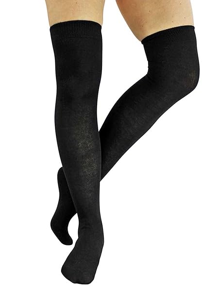 Thigh stockings black high