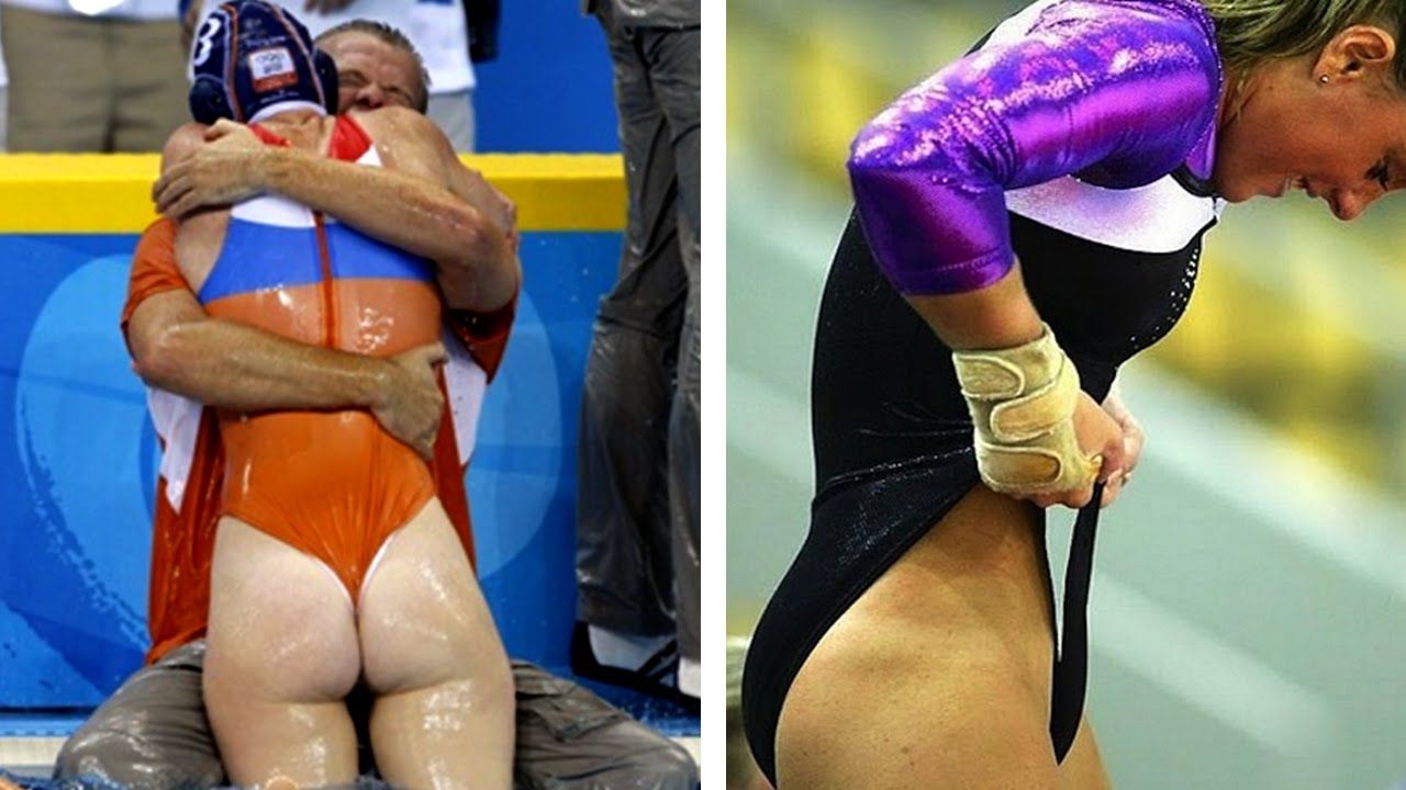 Accidental nudity sport olympic wardrobe malfunction