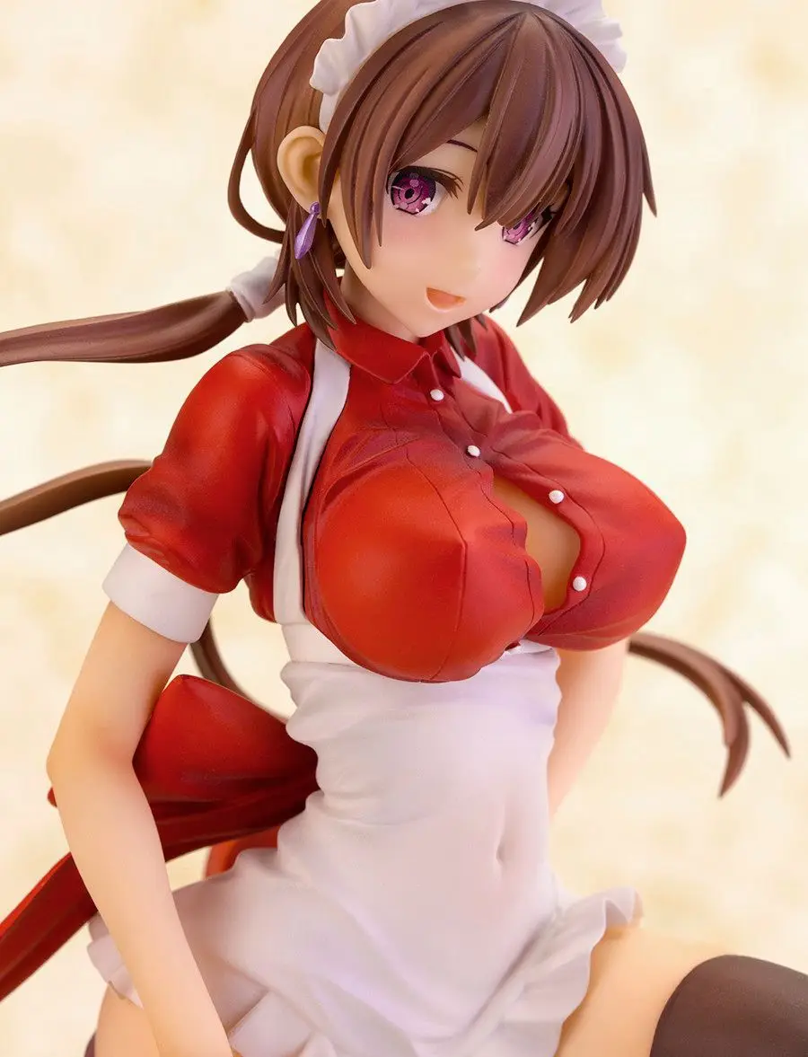 Sexy maid anime girl figure