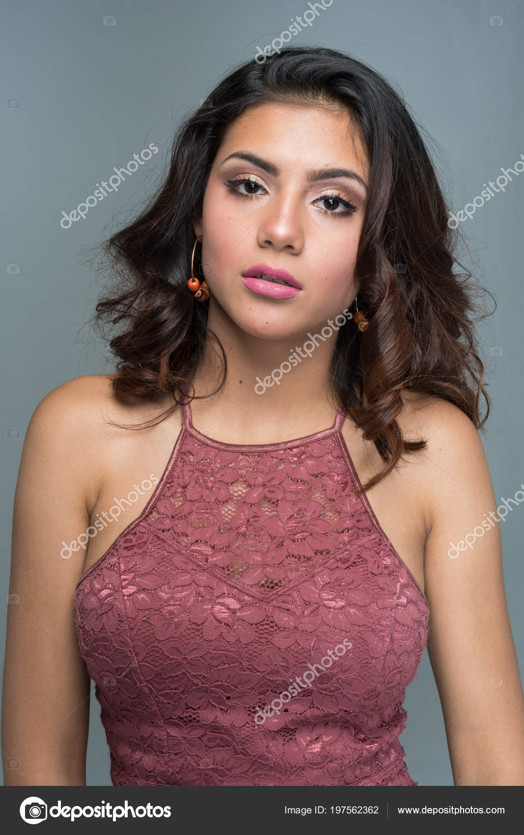 Latin teen girl model