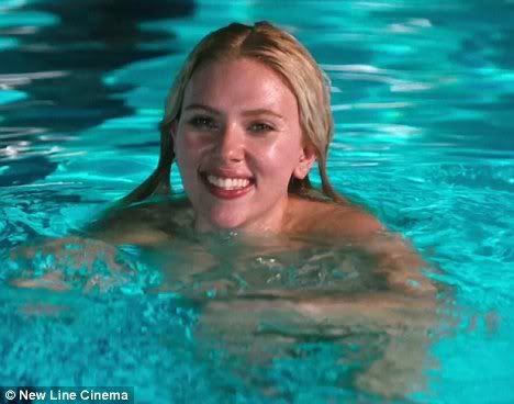 Scarlett johansson skinny dip