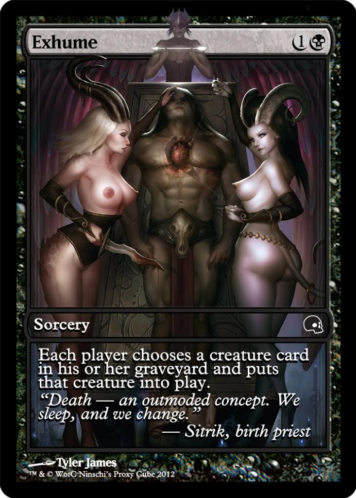 Porn gathering magic cards the