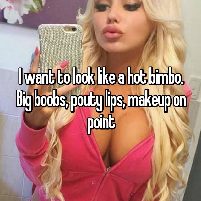 Big tit bimbo captions