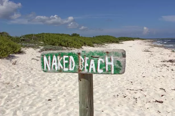 Skinny dick nude beach