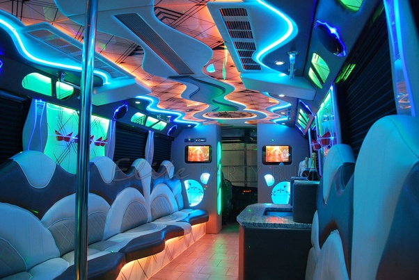Adult party bus