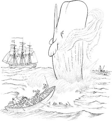 Moby dick coloring sheets
