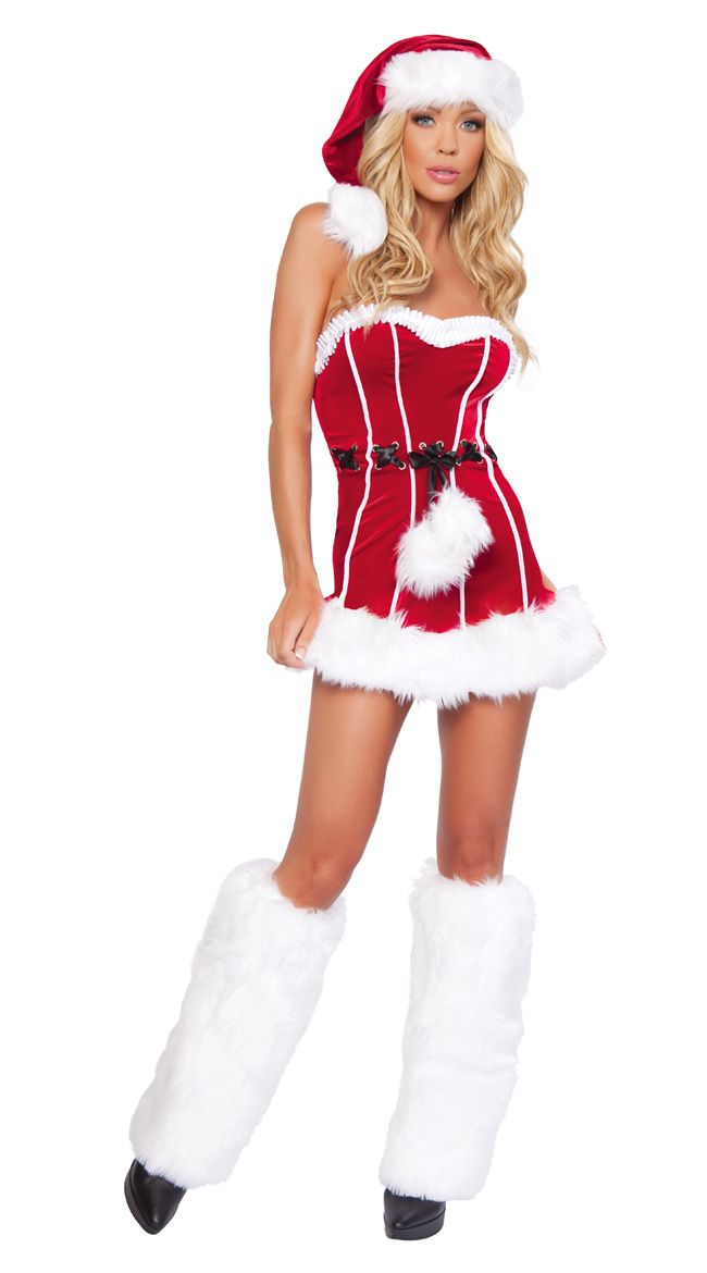 Hot girls in naughty santa outfits