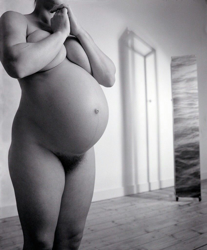 Very pregnant with twins nude