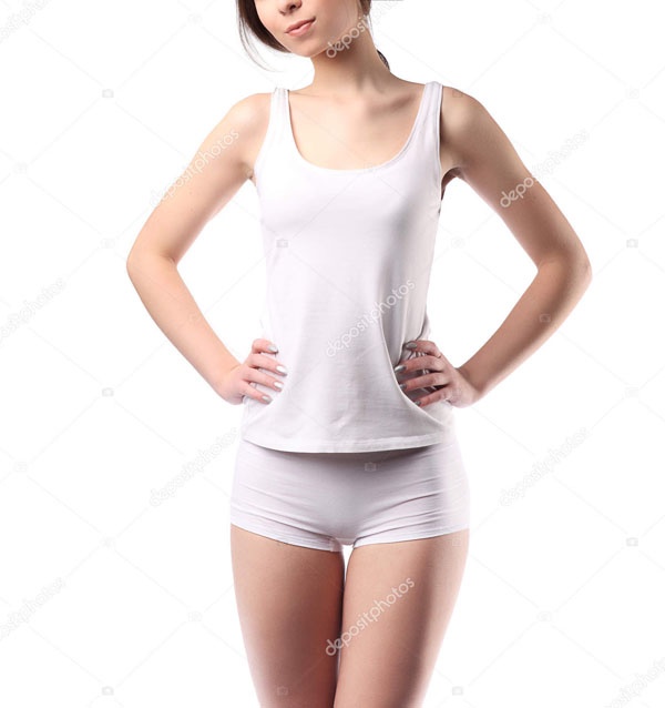 Pix of girls wearing white cotton panties